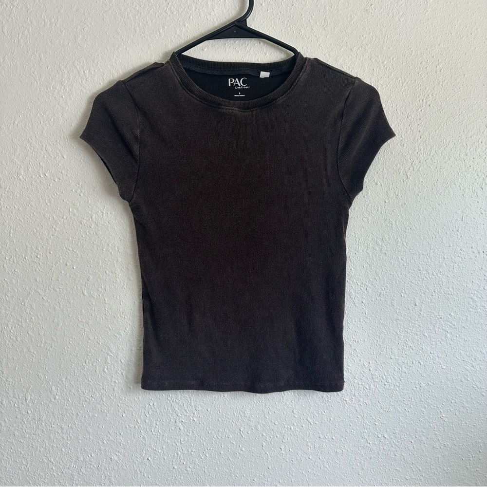 Pacsun brown baby tee women’s size s